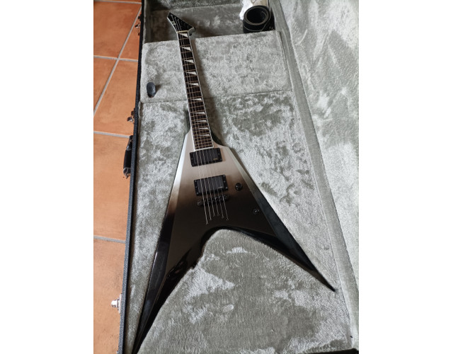 ESP E-II Arrow NT, Black Silver Fade