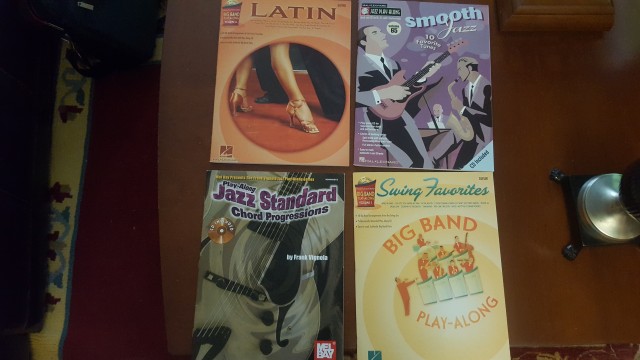 Guitar Play along Jazz Guitar 4 libros con CD