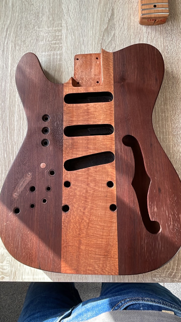 Cuerpo Guitarra Luthier Zurda