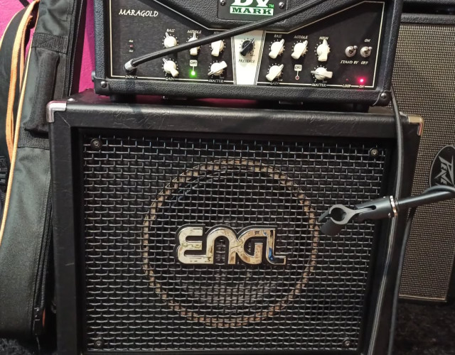DV Mark Maragold y ENGL 1x12 con V30