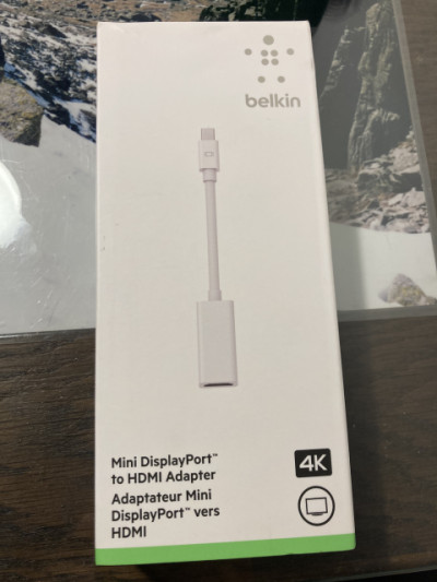 Adaptador Belkin para Mac MDP to HDMI 4K-ZML