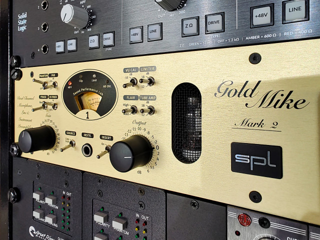 SPL Gold mike MK2 Preamplificador de micrófono de 2 canales