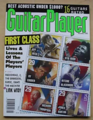 O cambio: Revista Guitar Player Nov.93 por Guitarra total o Guitarrista