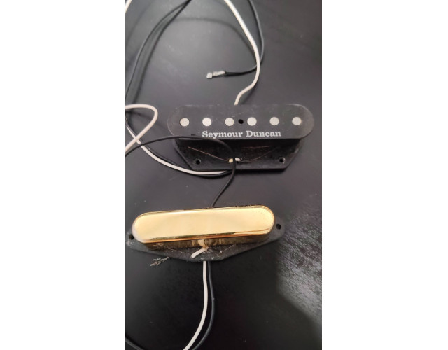 Pastillas seymour duncan hot tele