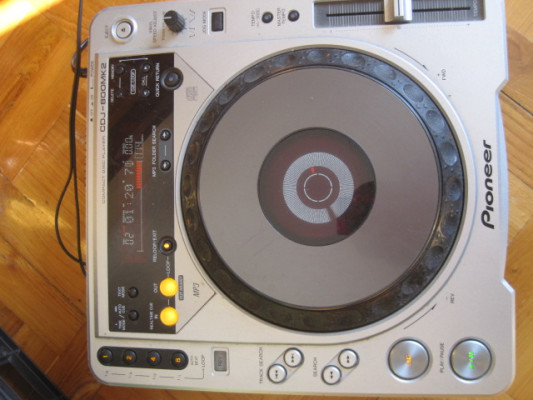 Reproductores CD DJ Pioneer CDJ-800MKII, 2 uds