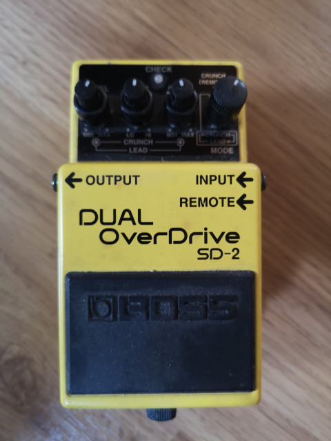 Boss SD-2 overdrive