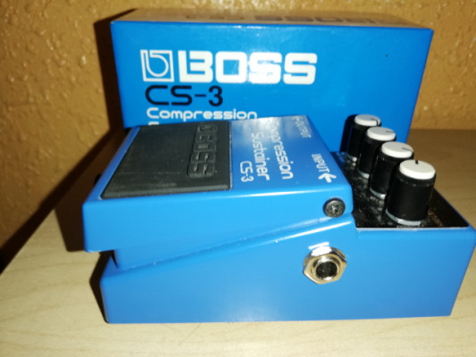 Pedal Compresor/sustainer Boss cs 3