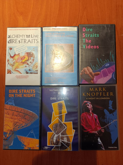Cintas VHS Dire Straits / Mark Knopfler