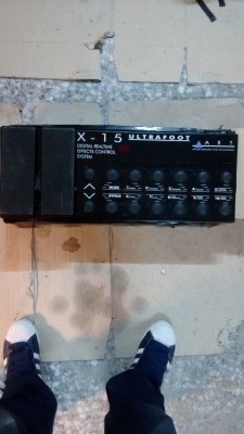 pedalera controladora midi ART X-15 ultrafoot