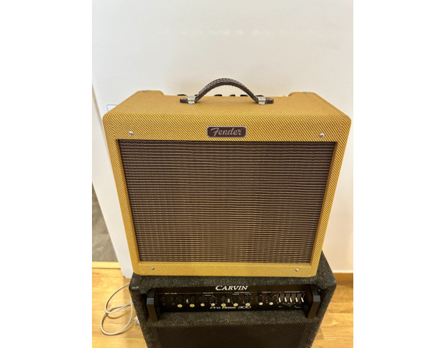 Amplificador a tubos fender blues Junior laquered tweed