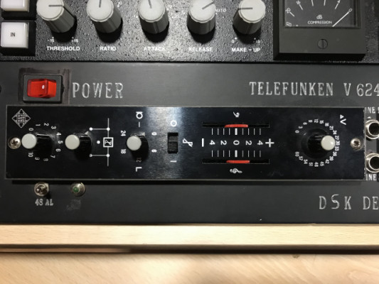 2 Previos Telefunken V624 enrackados / Cambio