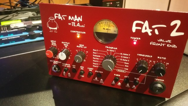 TL Audio Fat Man 2 Previo Compresor
