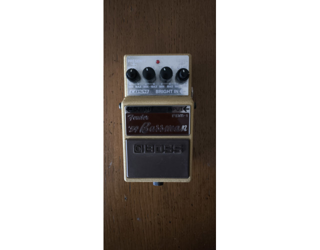Boss fender bassman fbm-1