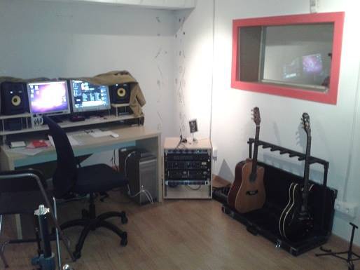 Estudio de grabación musical, Nellcote Recording Studio, Barcelona.