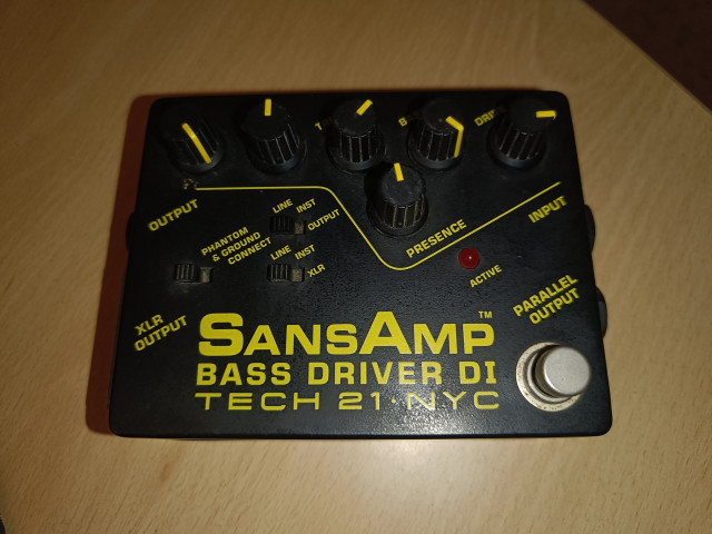 SansAmp bass driver DI