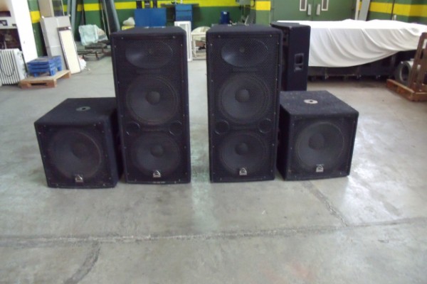 EQUIPO WHARFEDALE (TOPS+SUBS) SERIE LX