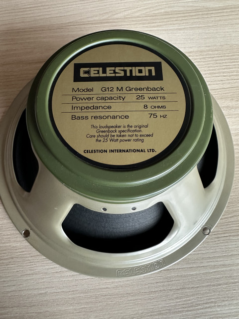 Altavoz CELESTION Greenback 8 Ohm