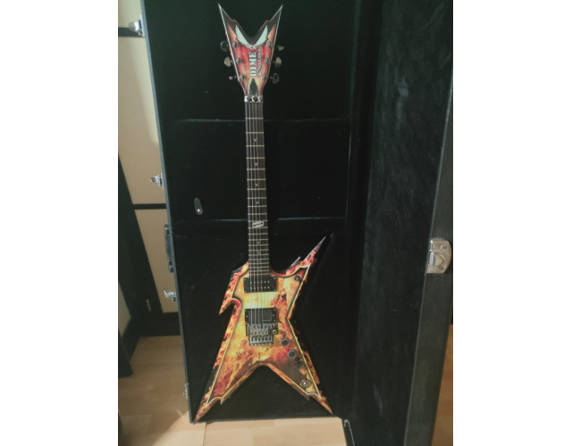 Dean razorback explosión seymour duncan blackout (regalo sh13 dimebucker)
