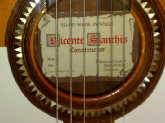 Vendo Guitarra Vicente Sanchís