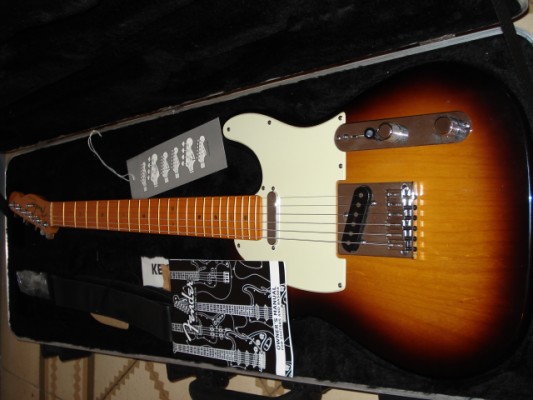 Fender american deluxe ash telecaster