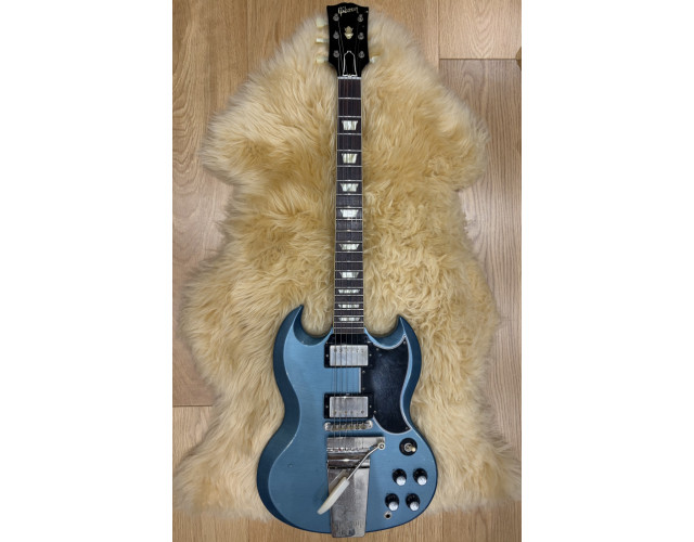 Gibson SG Custom Shop 1964 Murphy Lab Light Aged – Pelham Blue