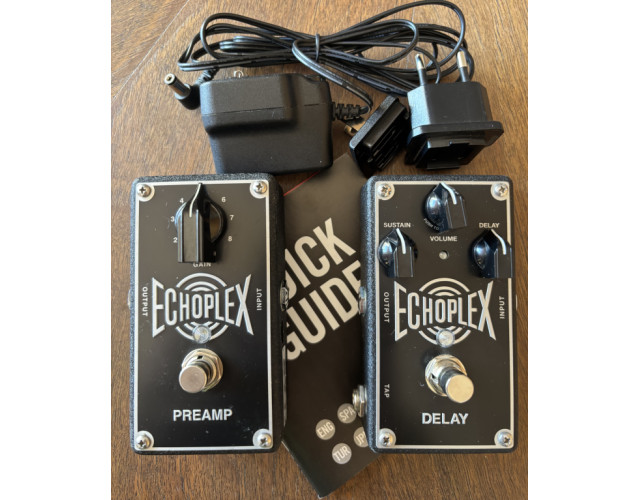 MXR Echoplex EP 101 y EP 103. Pedal Preamp y Delay