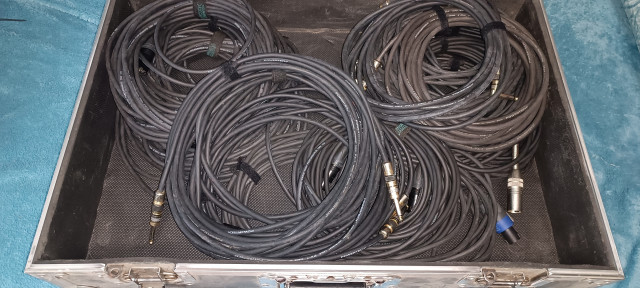 Cables micrófono y guitarra varias medidas