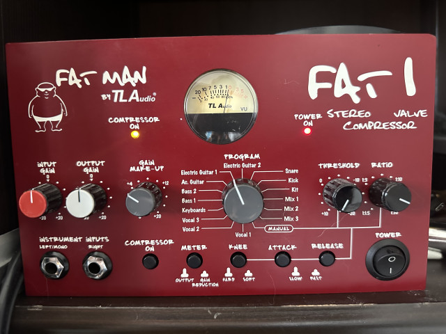 TL Audio Fat Man Fat1 Compresor