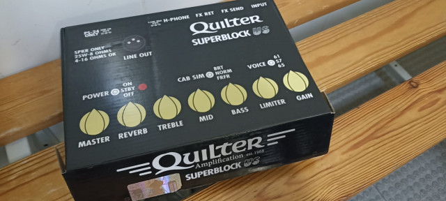 Quilter Superblock US, como nuevo.