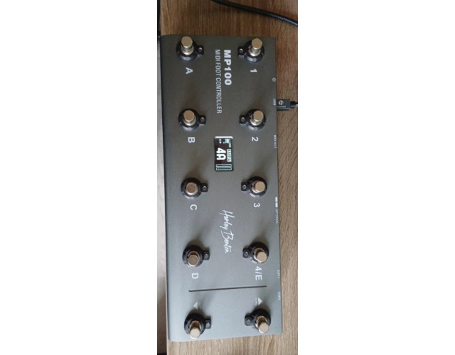 Controlador midi hb mp100