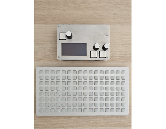 Norns Shield XL + Monome Grid 128