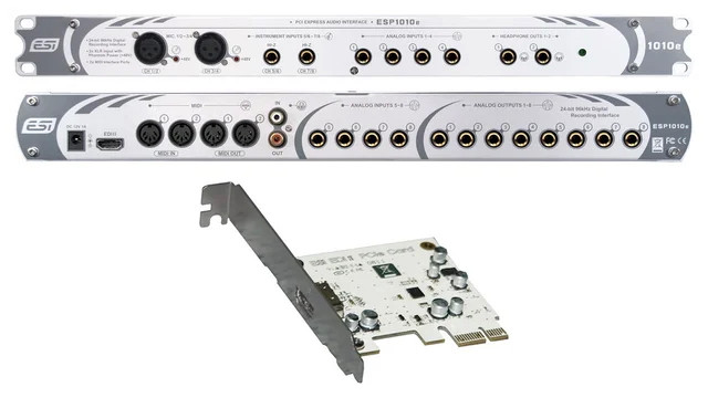 ESI ESP1010e interface de audio
