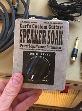 Atenuador amplificador speaker soak