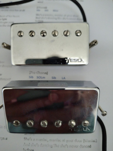 Pastillas humbuckers Tesla Plasma 2