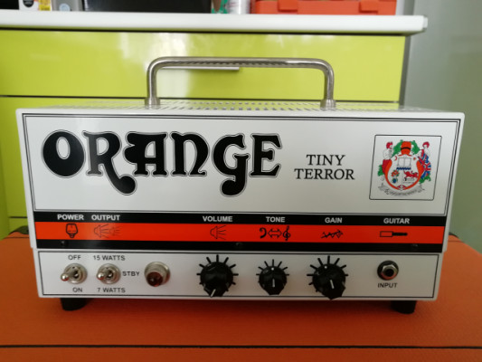 Orange Tiny Terror Head