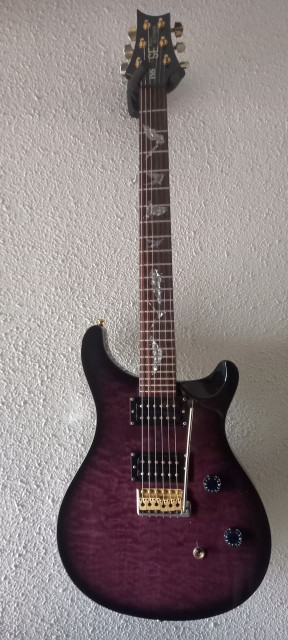 Guitarra PRS SE PAUL ALLENDER signature Purple burst made in Korea
