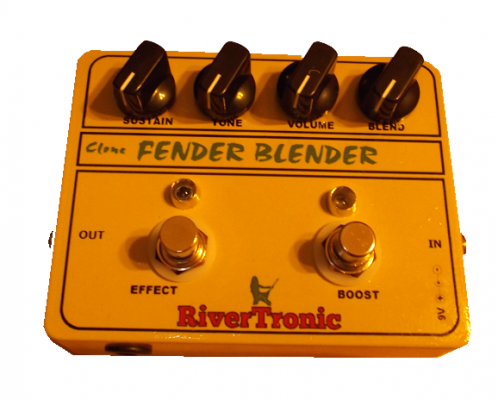 Pedal guitarra eléctrica Fender Blender Clone