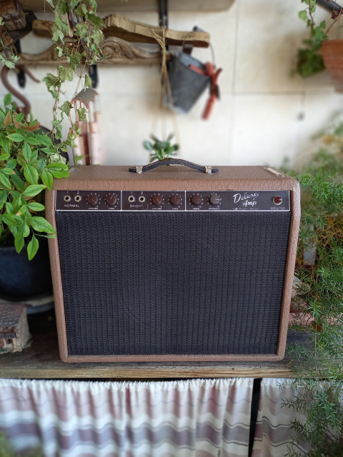 Fender Deluxe 6G3 Brownface 1962!