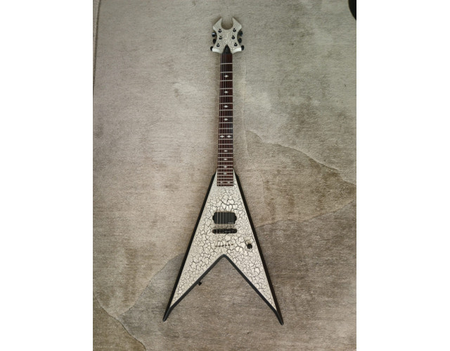 B.C.Rich JRV EDGE EMG-HZ crackle nitro custom paint