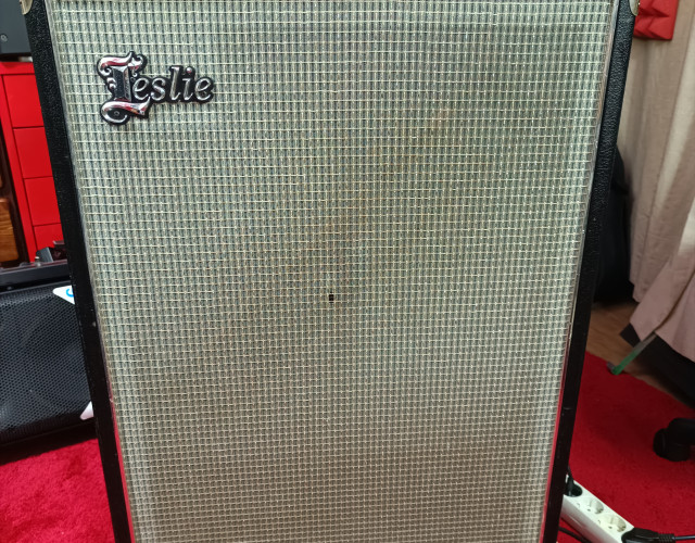 Amplificador rotary Leslie 16 + PEDAL CROSSOVER (Fender Vibratone). CAMBIOS