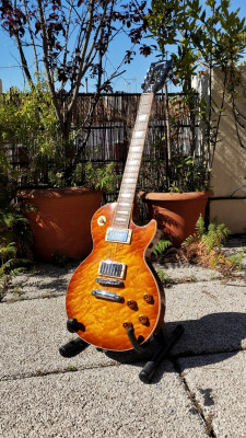 Gibson Les Paul Standard Premium Birdseye Mapletop 2016 COMO NUEVA