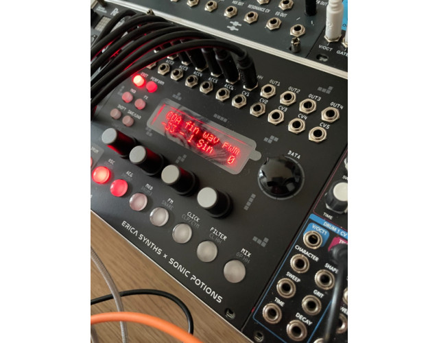 modulos eurorack, LXR DRUMS Y RAMPLE TURBO