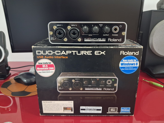 Roland Duo-Capture EX Interfaz