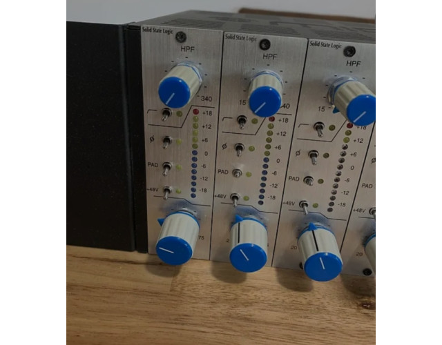 Preamplificador estilo SSL 9000 Serie 500 API