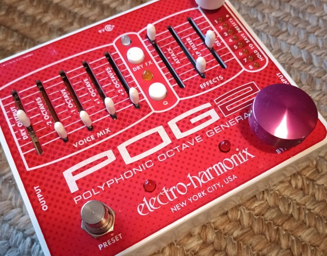 Electro-Harmonix POG 2 con modificación MIDI