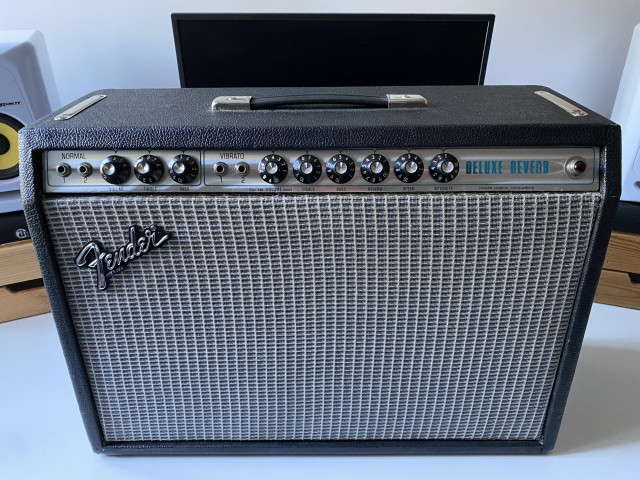Fender Deluxe Reverb 1980 – USA – revisado, listo para directo