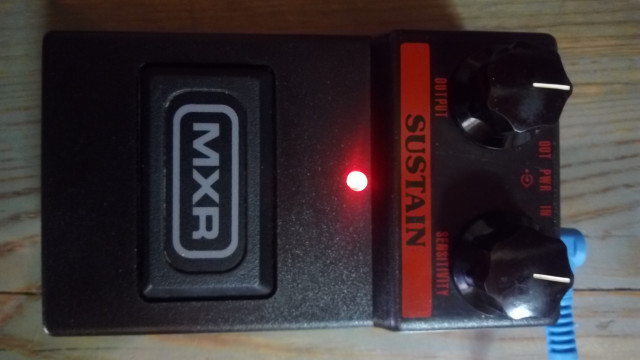 Pedal MXR Sustain Commander 1984