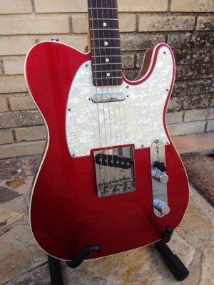 o cambio Telecaster Custom 62 Japan con pastillas Fender Texas classic Custom shop