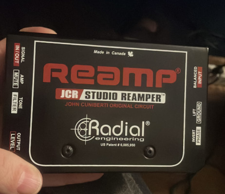 Radial Reamp Jcr Studio Reamper