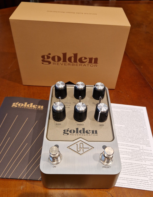 Universal Audio UAFX Golden Reverberator